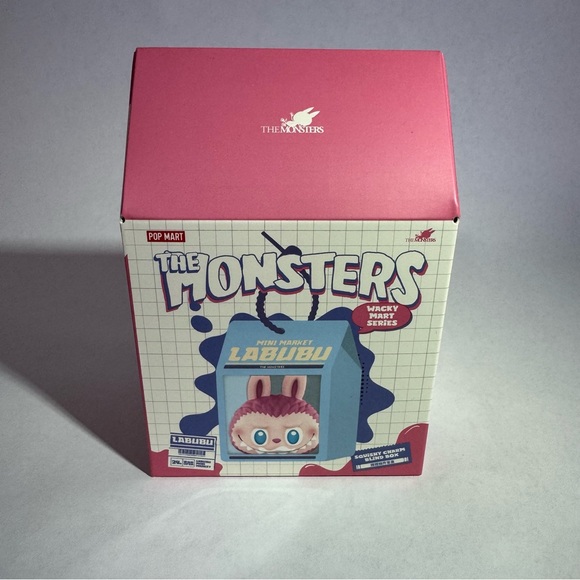 POPMART The Monsters Wacky Mart Series Squishy Charm Blind Box - Onigiri - Picture 2 of 6